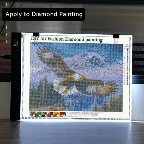 Illuminated Creative Tablet and A4 LED Tracing Light Box