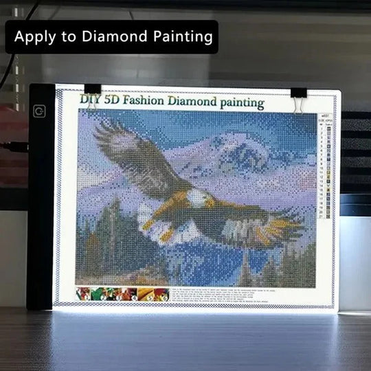 Illuminated Creative Tablet and A4 LED Tracing Light Box