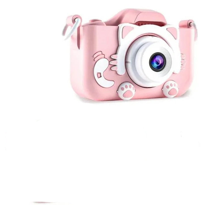 Kids Digital Camera with Dual Lens and Rechargeable Battery