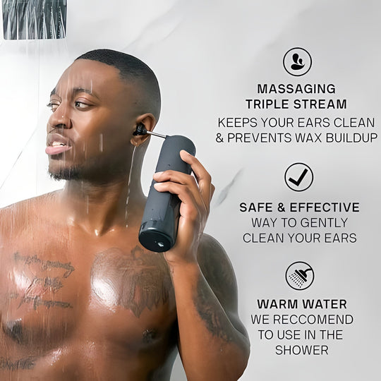 Water-Based and USB Rechargeable Ear Rinsing Device