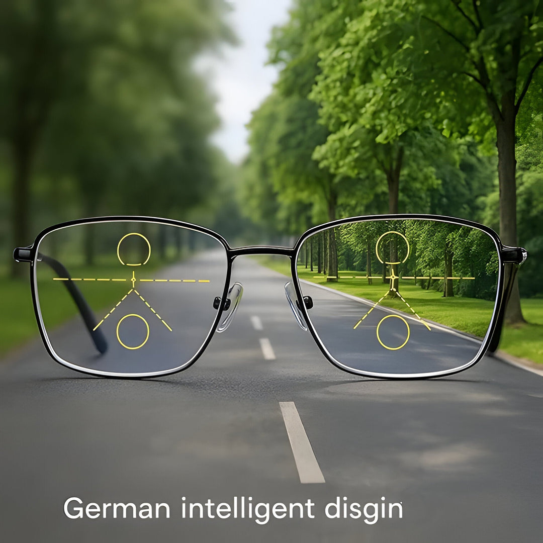 Progressive Glasses with Light Adaptive Lenses