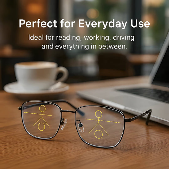 Progressive Glasses with Light Adaptive Lenses
