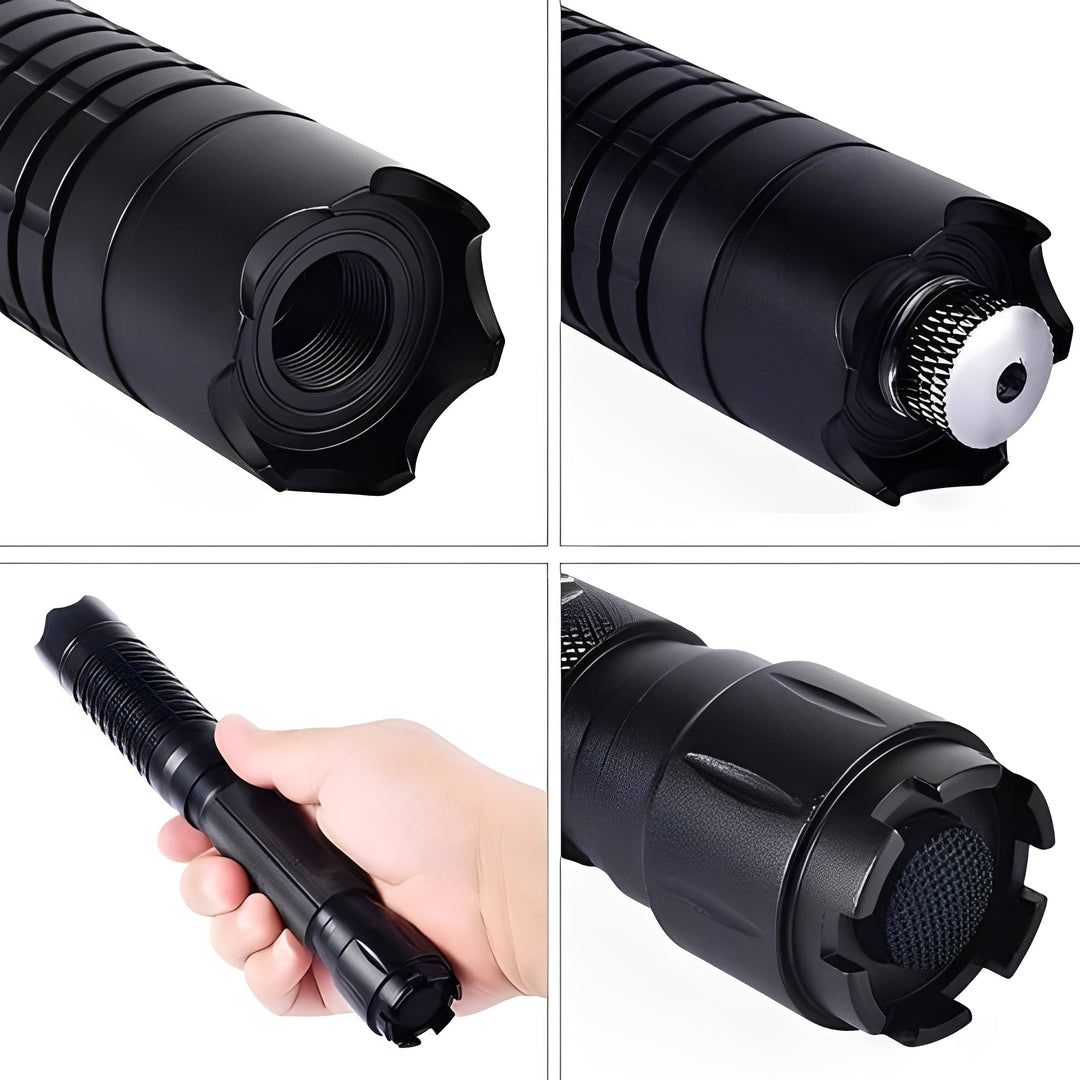 Adjustable Focus Beam Torch with Rechargeable Battery System