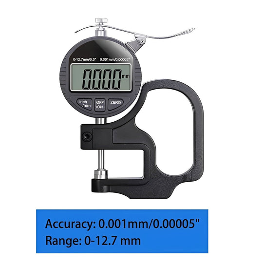 Handheld Digital Thickness Measuring Tool with Digital Display