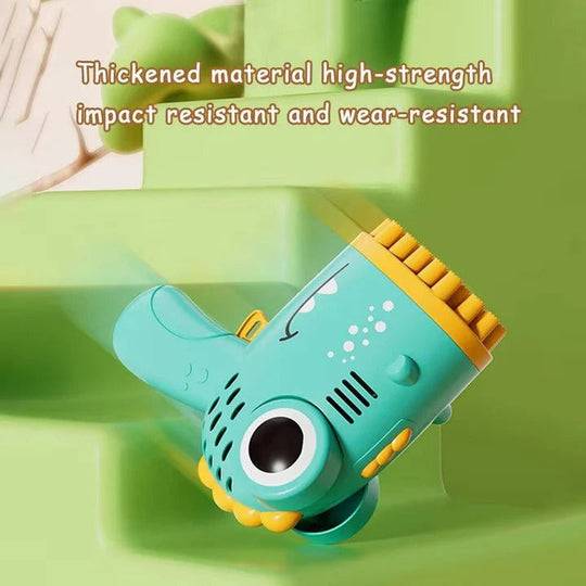 Battery Operated Dinosaur Bubble Blowing Toy for Kids