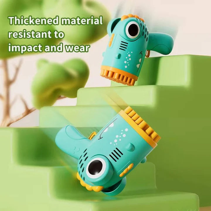 Battery Operated Dinosaur Bubble Blowing Toy for Kids