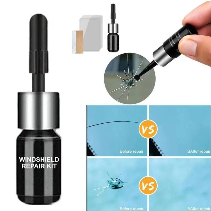 Windshield Repair Kit for Chips and Surface Cracks