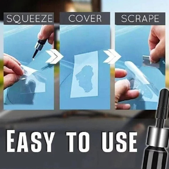 Windshield Repair Kit for Chips and Surface Cracks