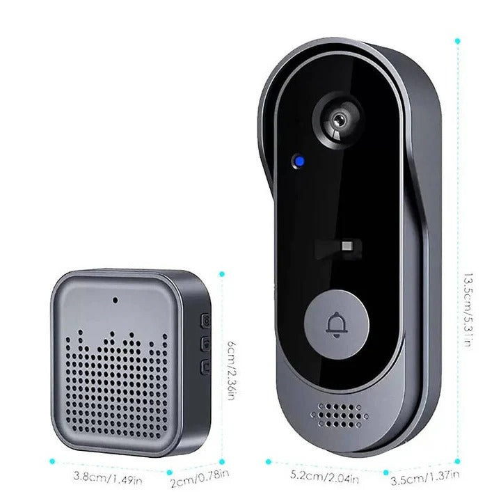 Wireless Smart Video Doorbell with Local Storage