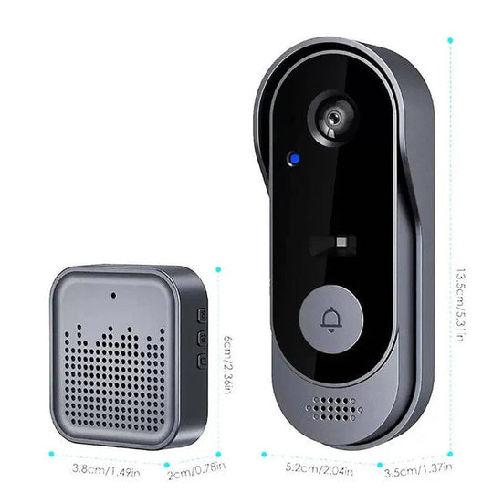 Wireless Smart Video Doorbell with Local Storage