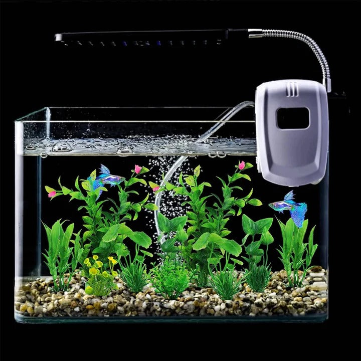 Decorative Artificial Plants for Fish Tanks, 10 Pieces