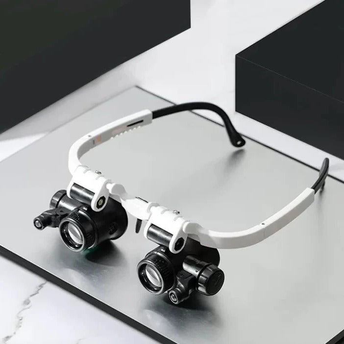 LED Magnifying Glasses with Interchangeable Lenses