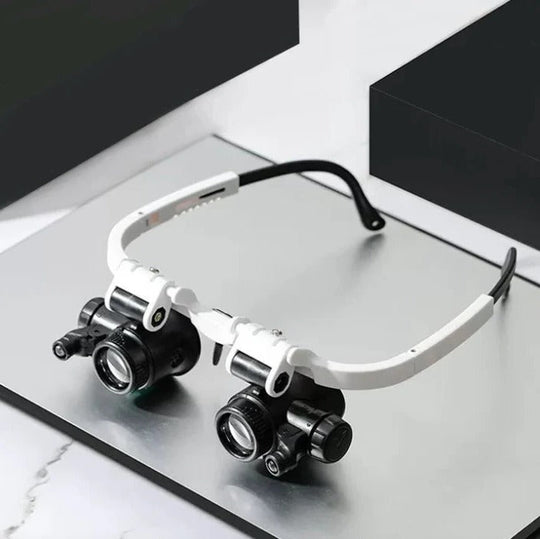 LED Magnifying Glasses with Interchangeable Lenses