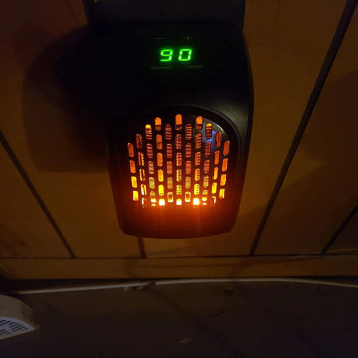 Portable Electric Ceramic Heater with Adjustable Power