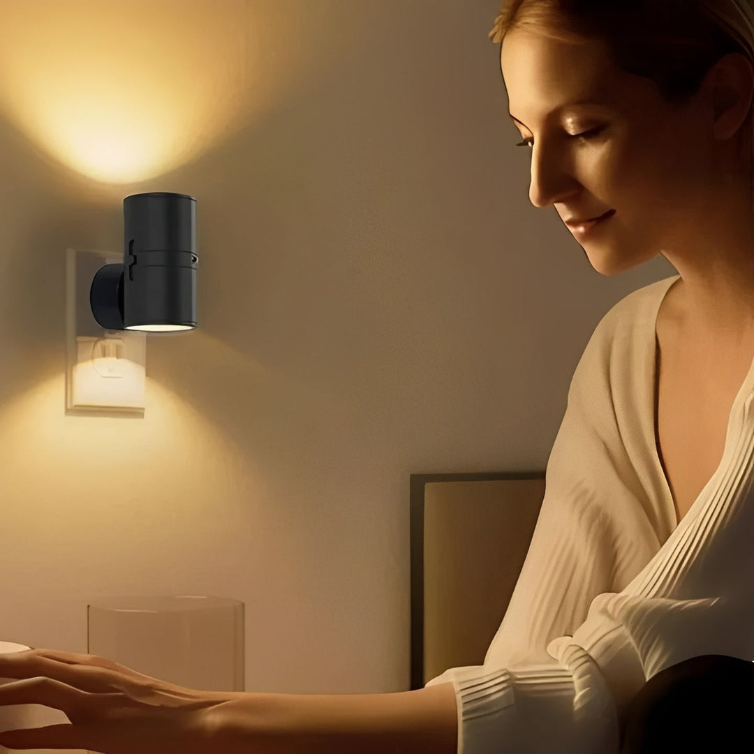 Plug-In LED Night Light with Light Sensor