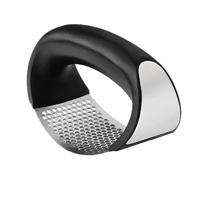 Stainless Steel Garlic Press Rocker for Kitchen Use