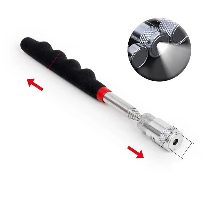 Telescopic Magnetic Pick-Up Tool with LED Light