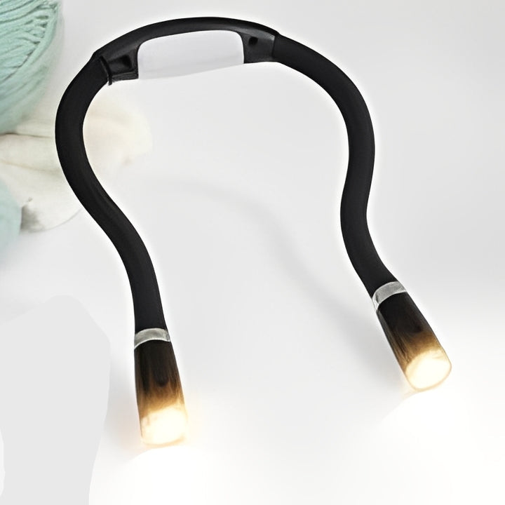 Flexible Neck Reading Light with Adjustable LED Beam