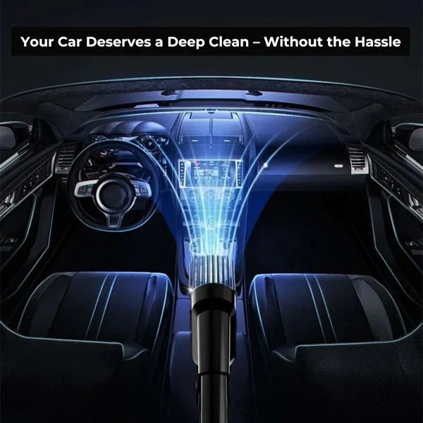 Cordless Handheld Car Vacuum with Portable Design