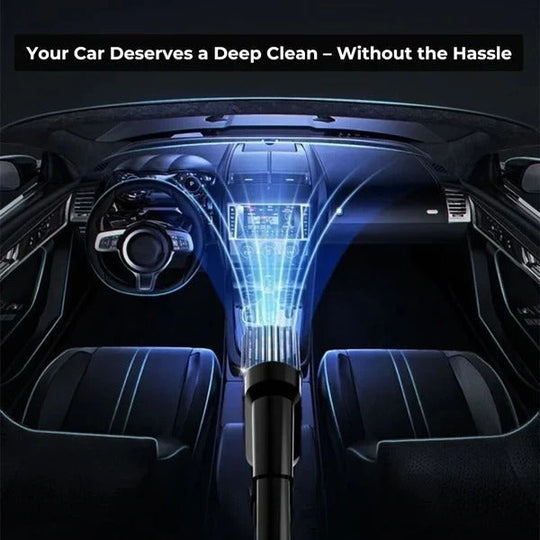 Cordless Handheld Car Vacuum with Portable Design