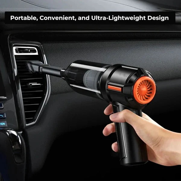 Cordless Handheld Car Vacuum with Portable Design
