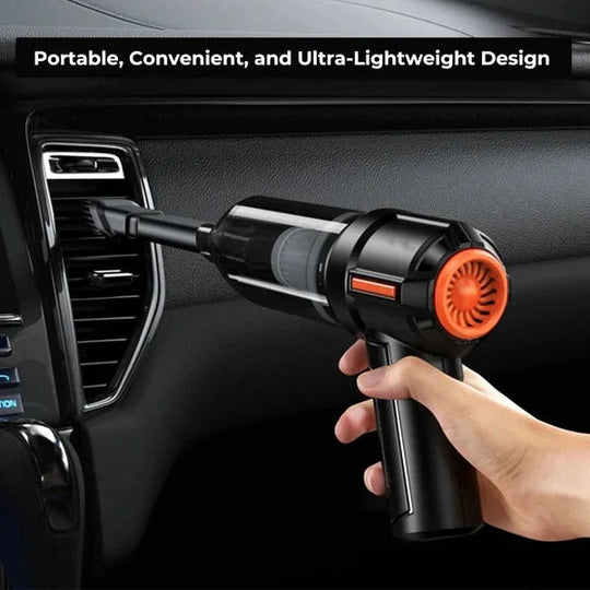 Cordless Handheld Car Vacuum with Portable Design