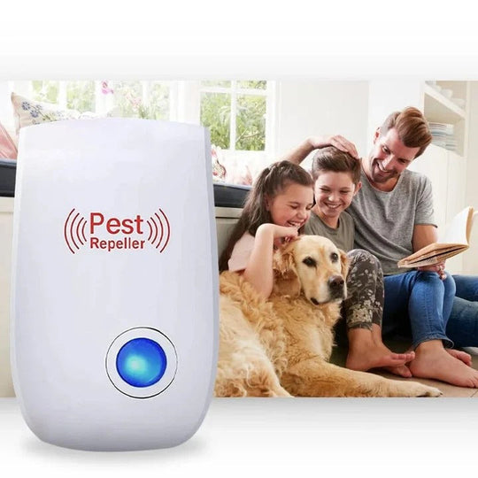 Ultrasonic Fly Repeller with Plug-In Operation