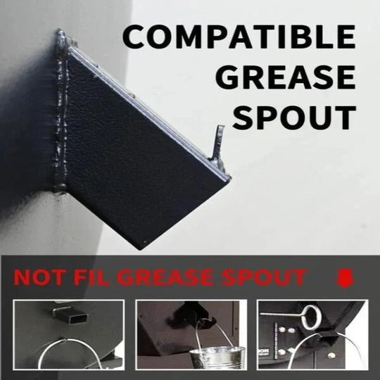 Grill Grease Collector Tray with Lid