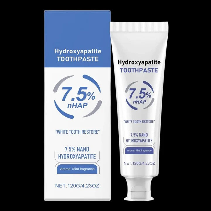 Nano Hydroxyapatite Toothpaste for Low Abrasive Brushing
