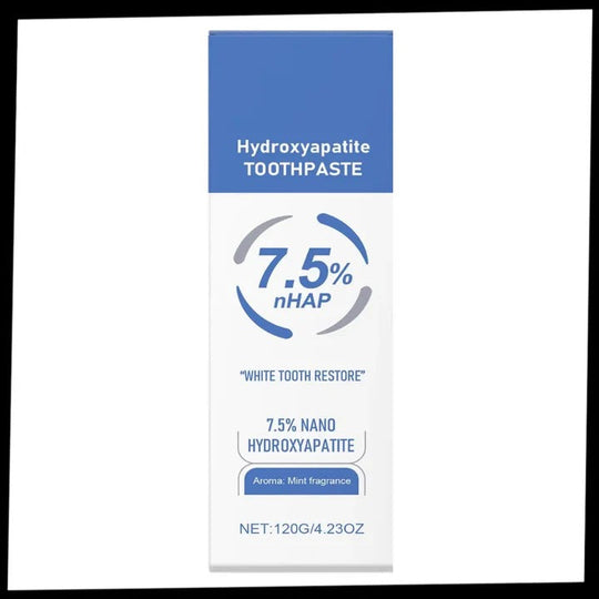 Nano Hydroxyapatite Toothpaste for Low Abrasive Brushing