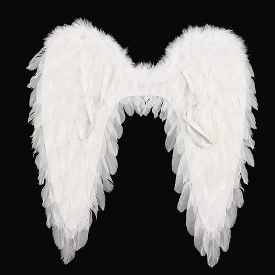 Foldable Feather Angel Wings for Costumes and Cosplay