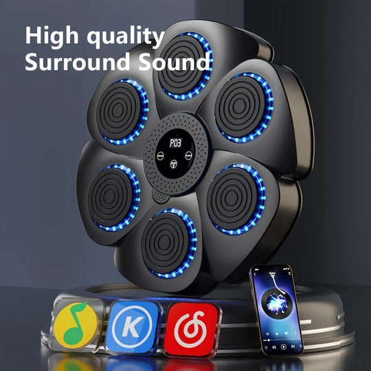 Wall Mounted USB Rechargeable Music Boxing Target