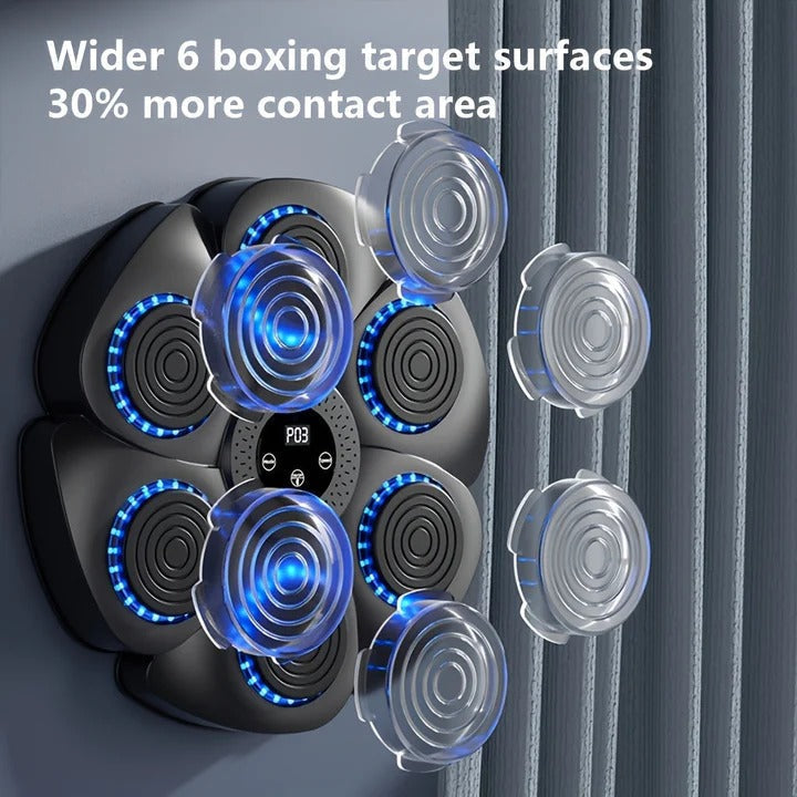 Wall Mounted USB Rechargeable Music Boxing Target