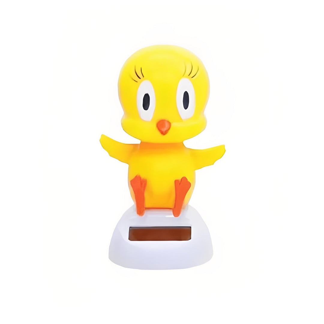 Solar Powered Dashboard Bobble Ornament for Car Interior Decor