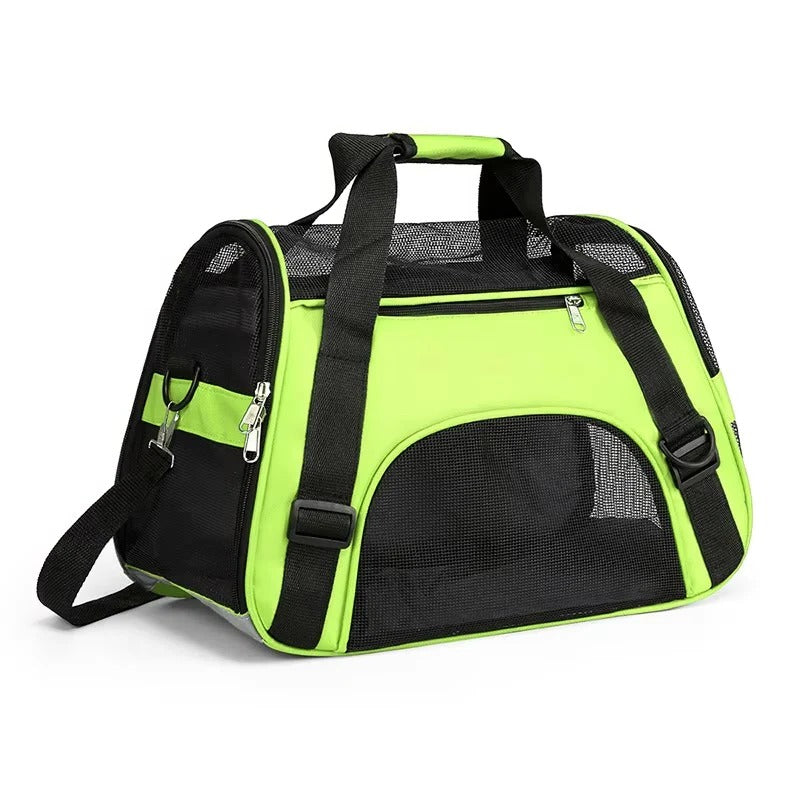 Breathable Mesh Pet Carrier Bag for Small Dogs and Cats