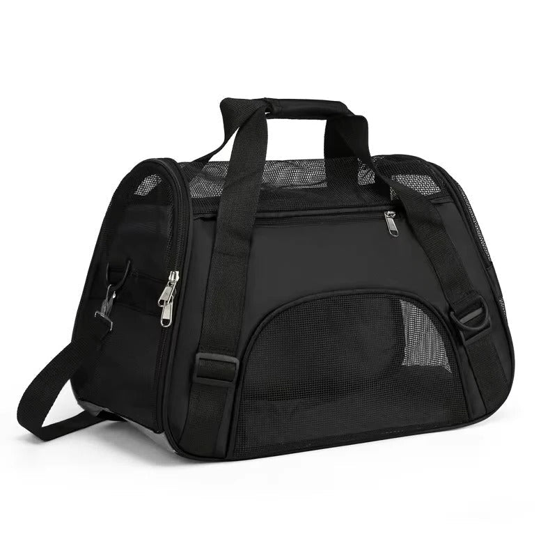 Breathable Mesh Pet Carrier Bag for Small Dogs and Cats
