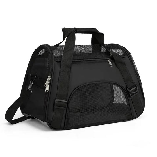 Breathable Mesh Pet Carrier Bag for Small Dogs and Cats
