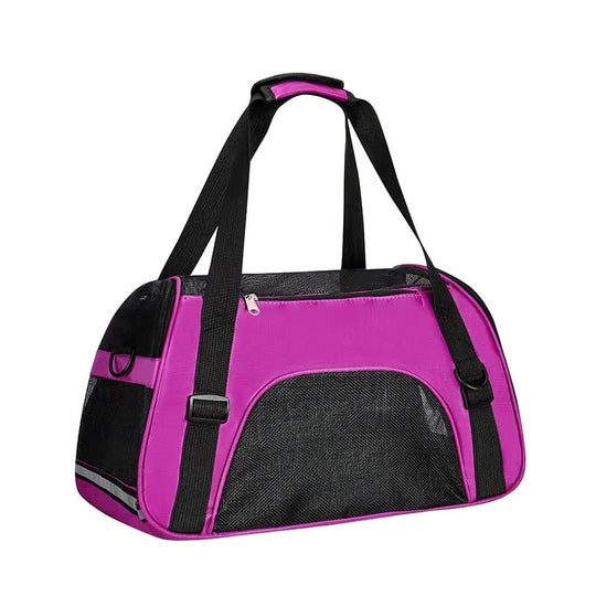 Breathable Mesh Pet Carrier Bag for Small Dogs and Cats