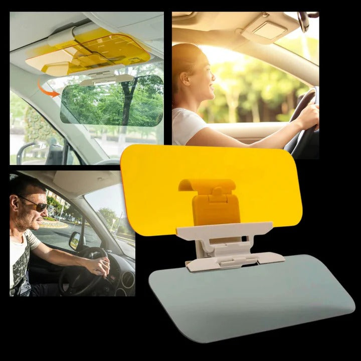 Adjustable Car Sun Visor Extender for Day and Night Driving