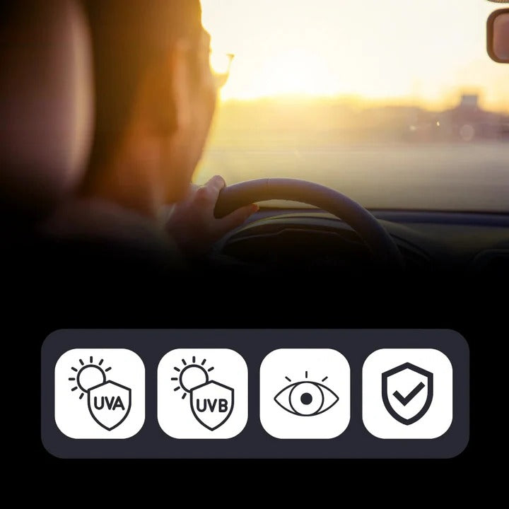 Adjustable Car Sun Visor Extender for Day and Night Driving