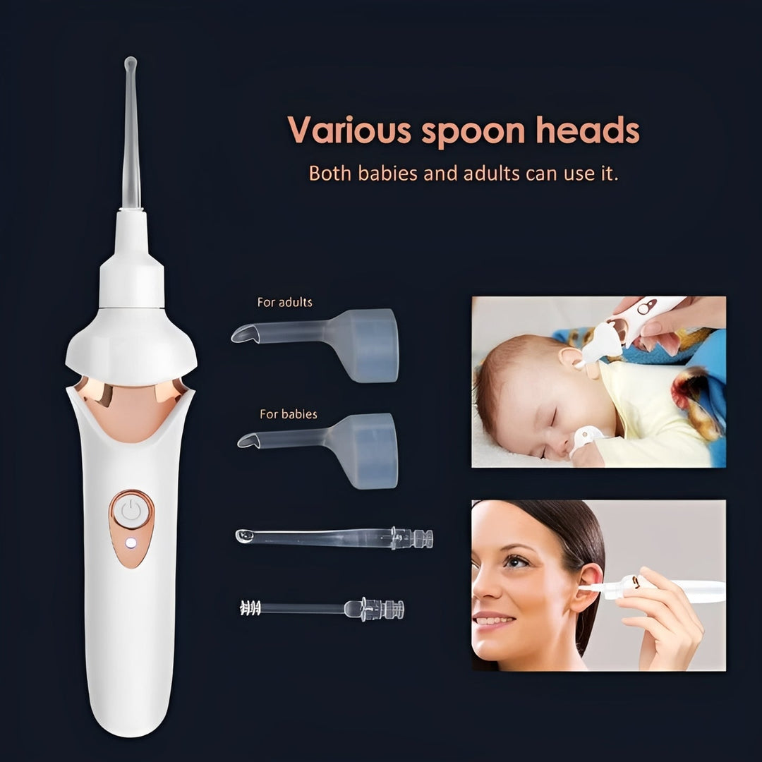 Vacuum Ear Cleaner for Gentle Earwax Removal