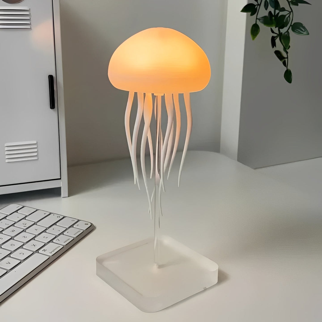 LED Jellyfish Lamp with Swimming Animation Effect