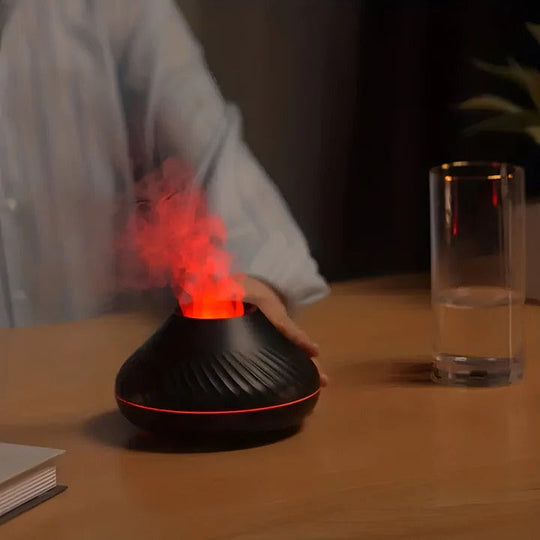 Ultrasonic Aroma Diffuser with Humidifier and Soft LED Lighting