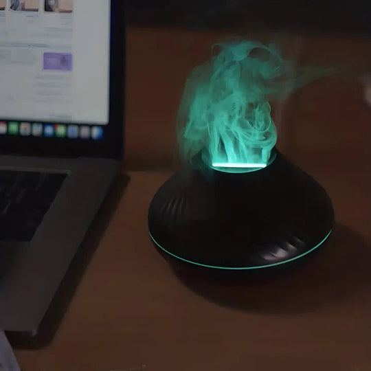 Ultrasonic Aroma Diffuser with Humidifier and Soft LED Lighting
