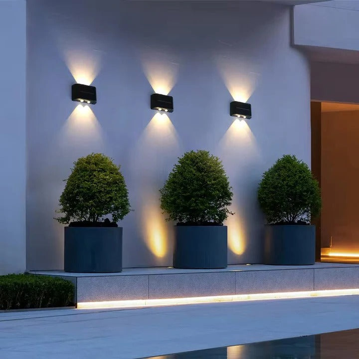 Solar LED Outdoor Wall Light for Energy Efficient Lighting