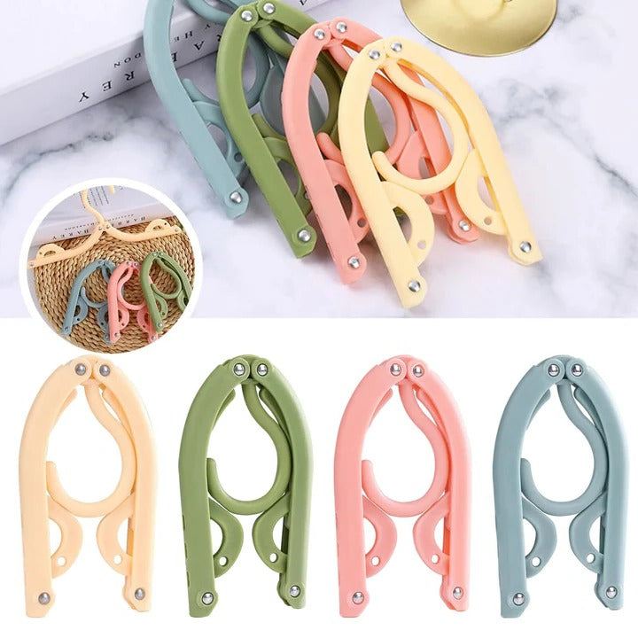 Portable Foldable Clothes Hanger for Travel