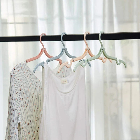 Portable Foldable Clothes Hanger for Travel