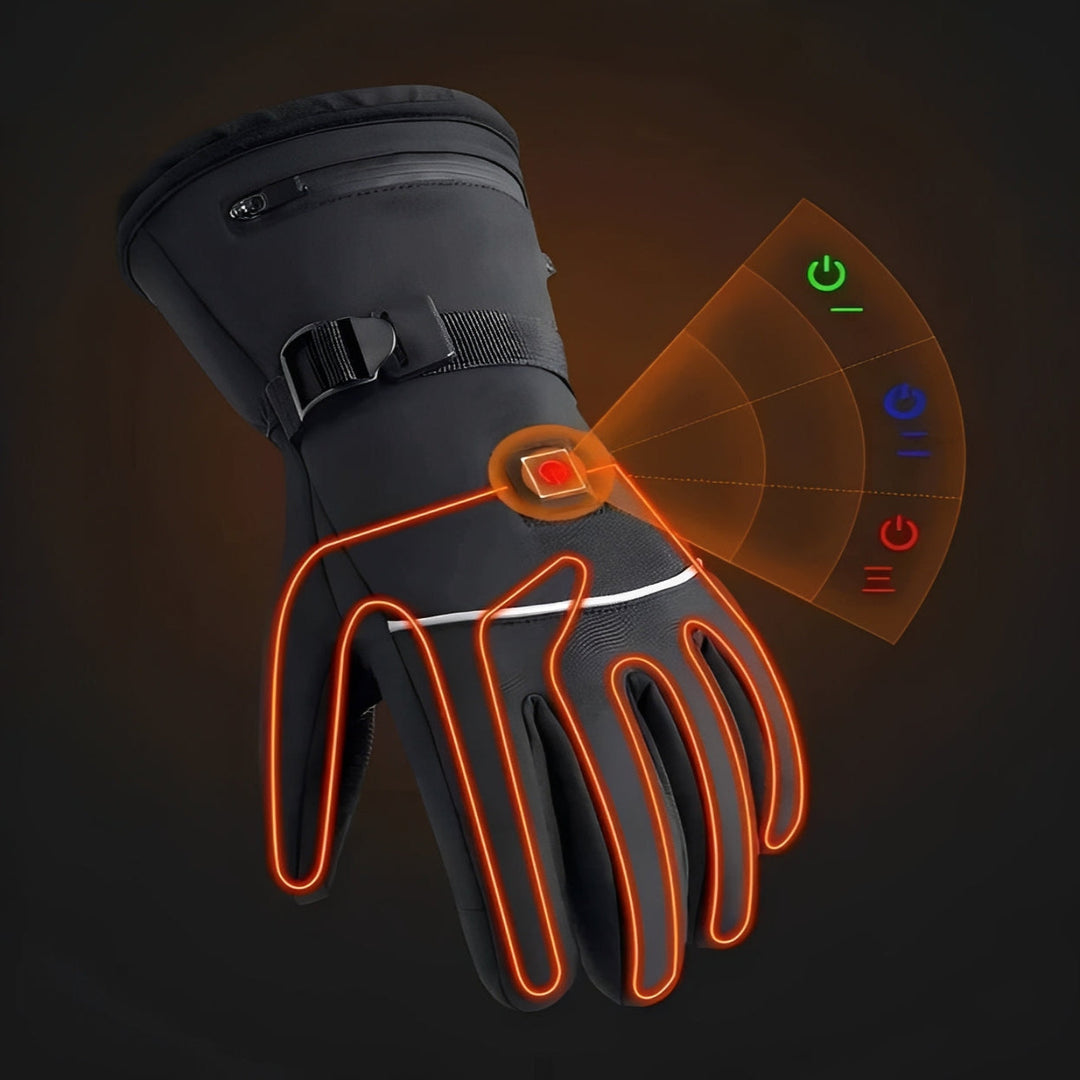 Motorcycle Gloves with Electric Heating Function
