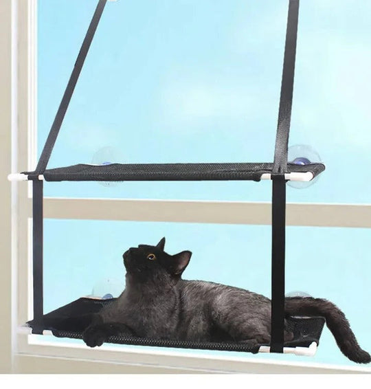 Window Perch Hammock for Cats with Suction Mount