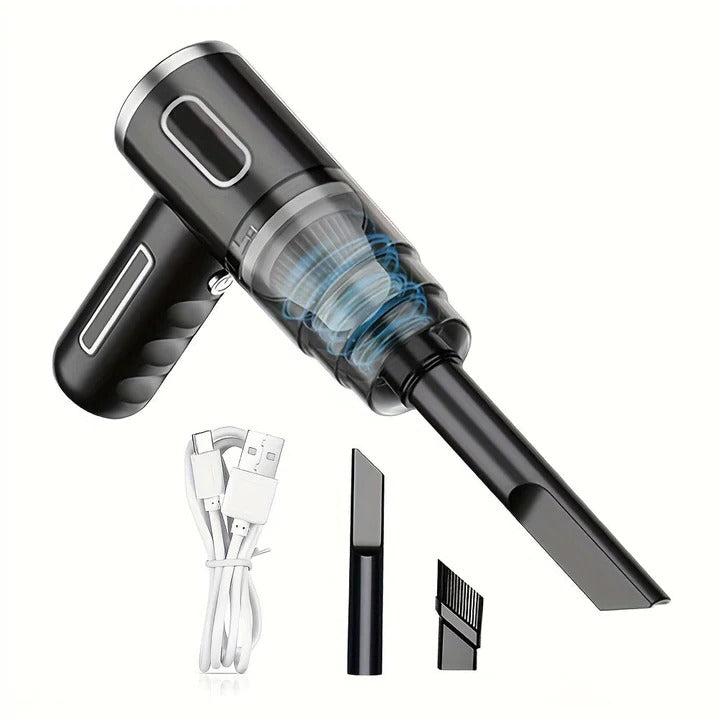 Cordless USB Rechargeable Portable Vacuum for Car and Home